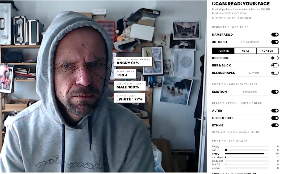 I CAN READ YOUR FACE - screenshot