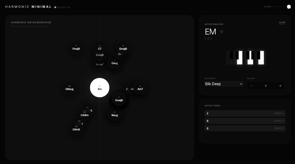 CHORD HARMONIC EXPLORER v1.0