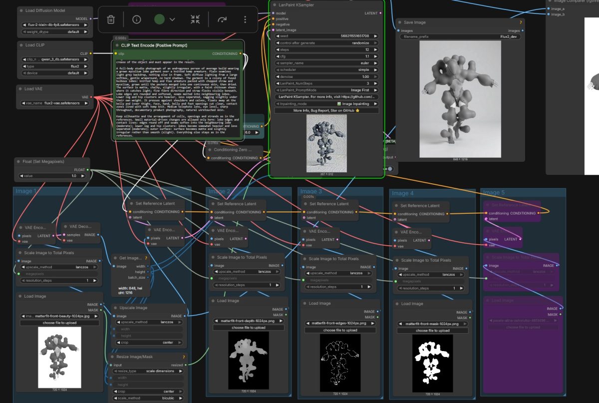 FLUX2KLEIN - multiple reference render pass in ComfyUI as base visualisation engine FLUX2KLEIN - multiple reference render pass in ComfyUI as base visualisation engine