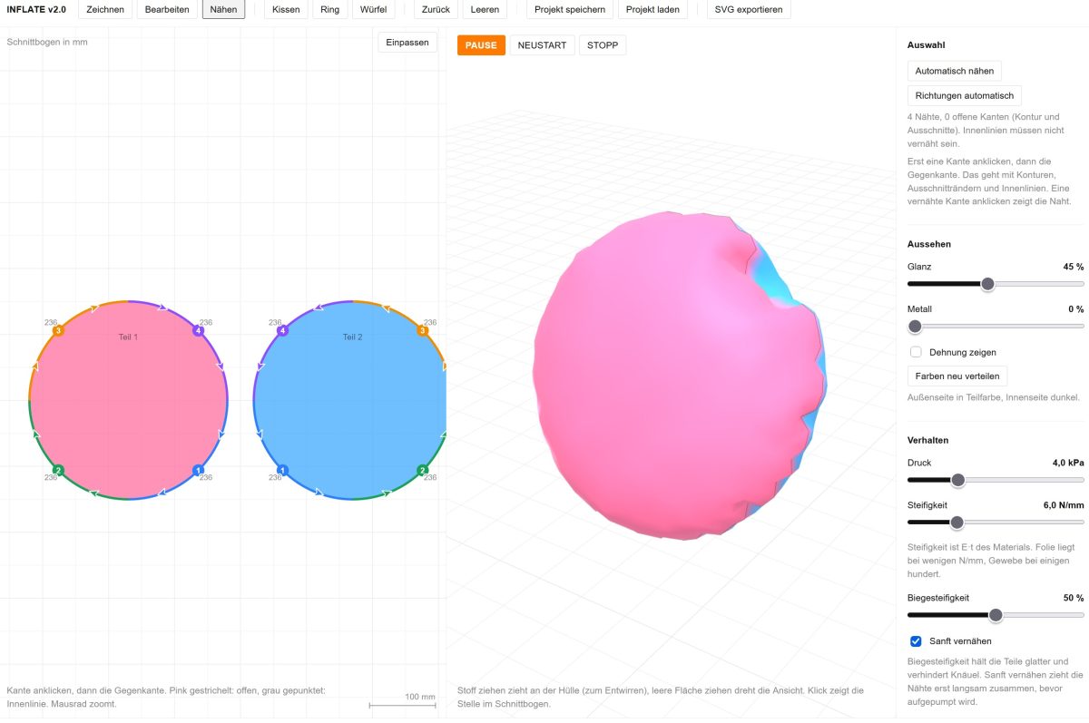 INFLATE v2.0 - screenshot INFLATE v2.0 - screenshot